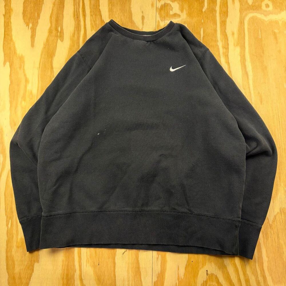 Vintage Nike Crewneck Sweatshirt – Black – Men’s XL